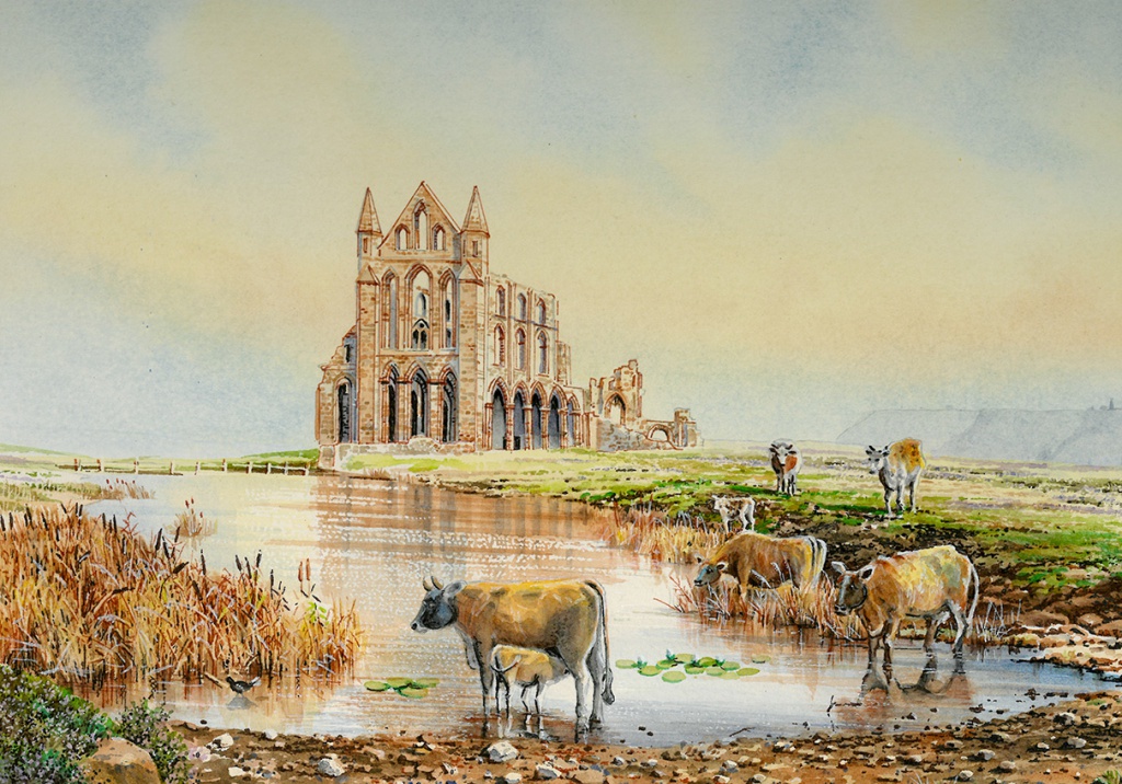 Whitby Abbey.